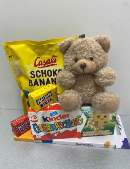 Buntstifte mit Bär